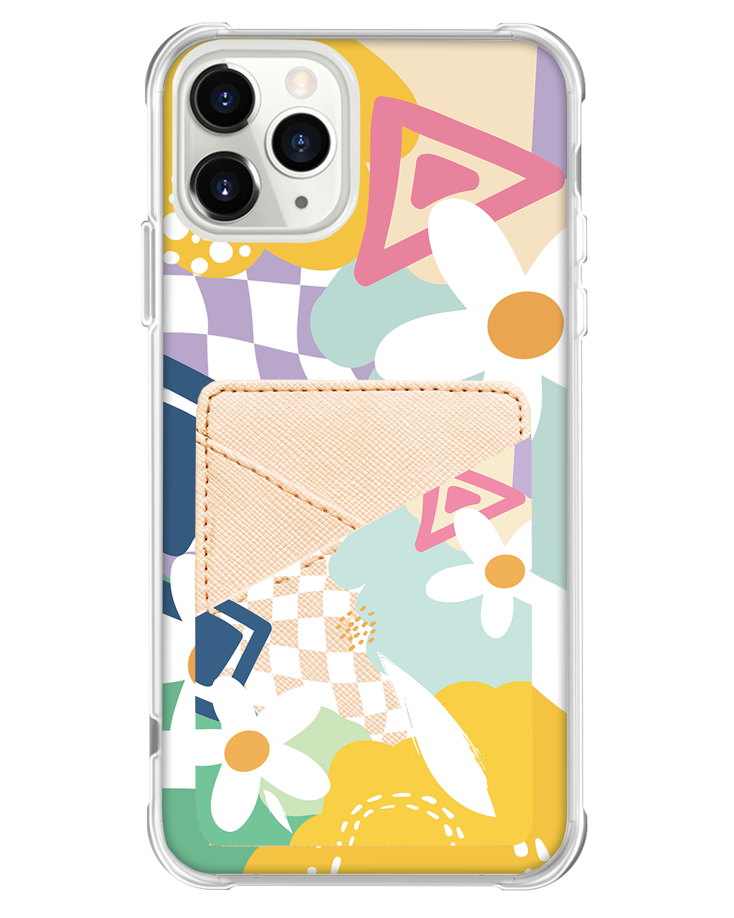 iPhone Phone Wallet Case - Abstract Flower 2.0