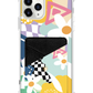 iPhone Phone Wallet Case - Abstract Flower 2.0