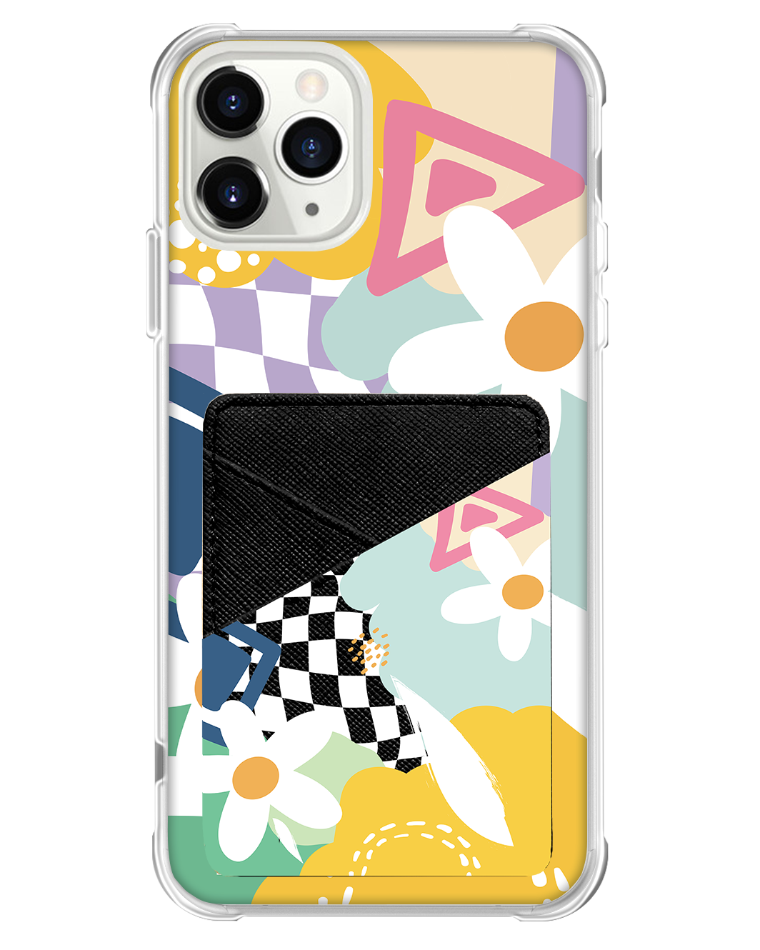 iPhone Phone Wallet Case - Abstract Flower 2.0