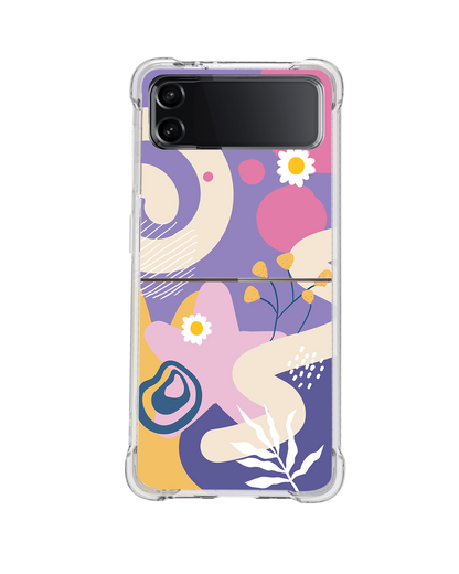 Android Flip / Fold Rearguard Hybrid - Abstract Flower 3.0