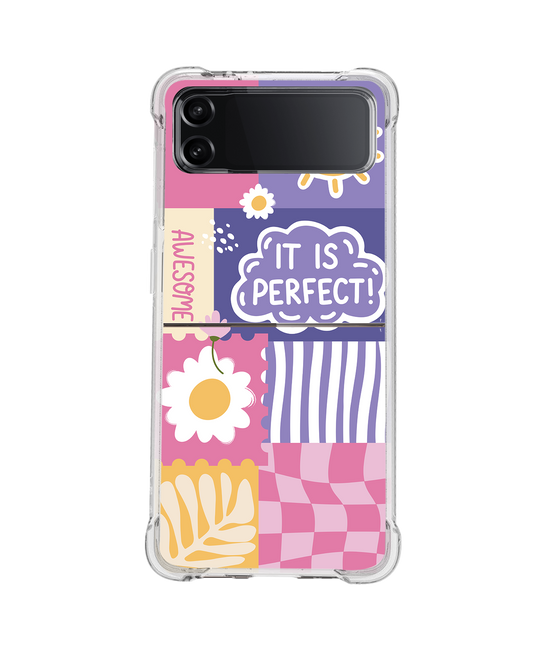 Android Flip / Fold Case - Abstract Quotes