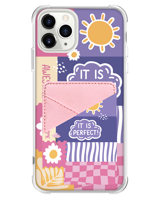 iPhone Phone Wallet Case - Abstract Quotes