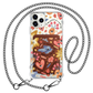 iPhone Magnetic Wallet Case - Abstract Lovers