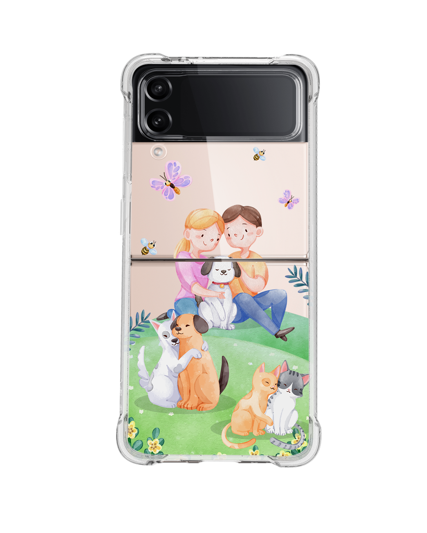 Android Flip / Fold Case - Adorable Animals