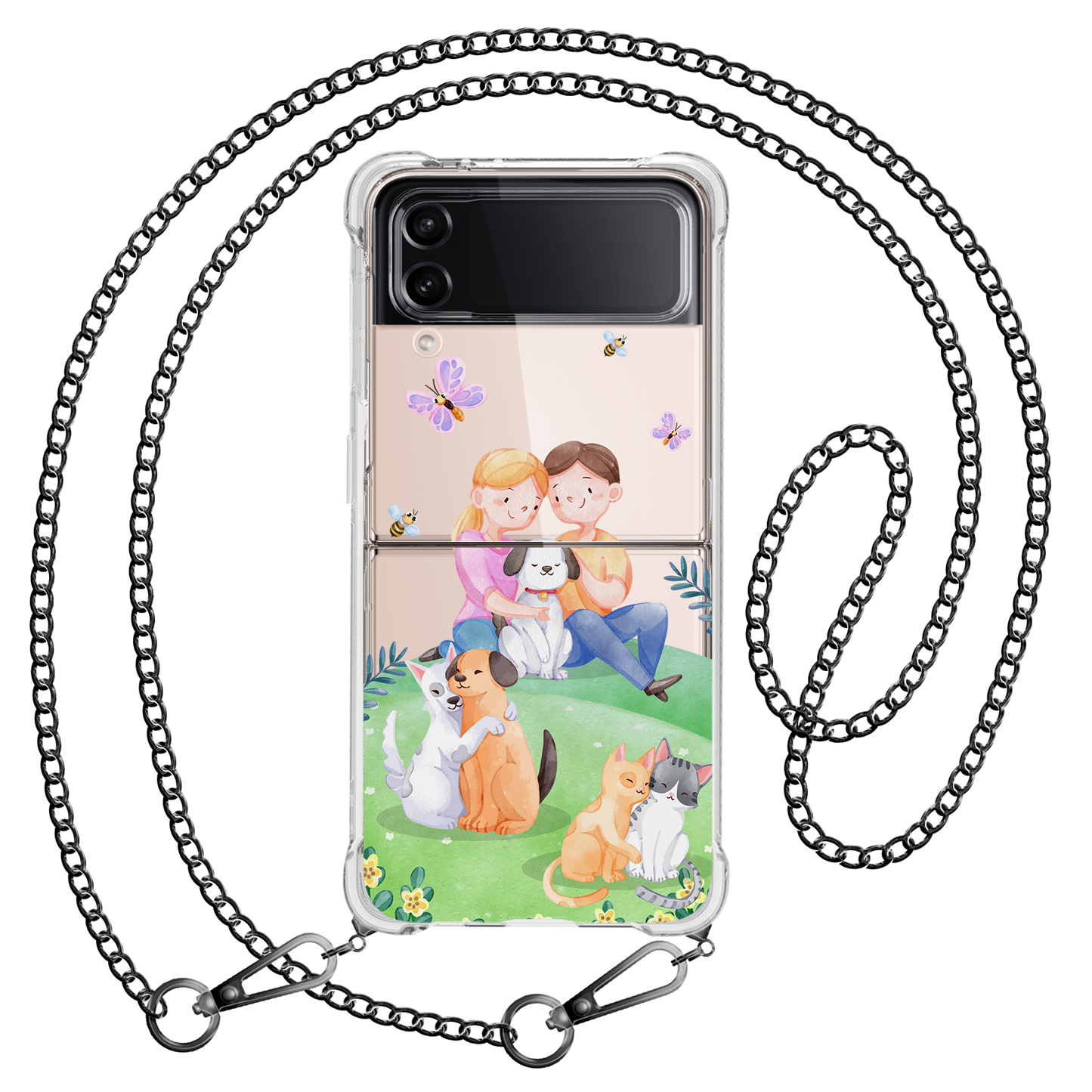 Android Flip / Fold Case - Adorable Animals