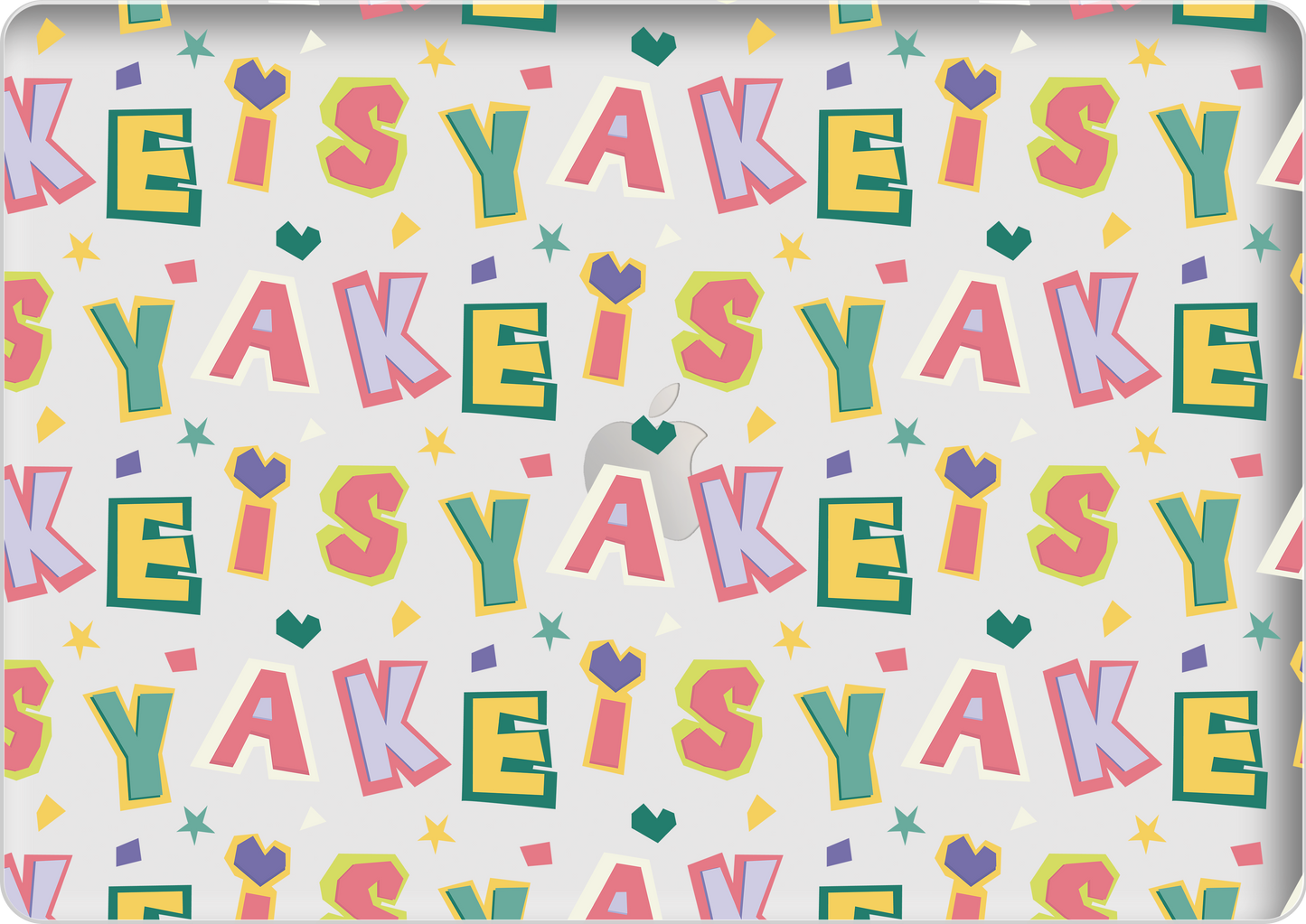 Macbook Snap Case - Adorable Monogram 4.0