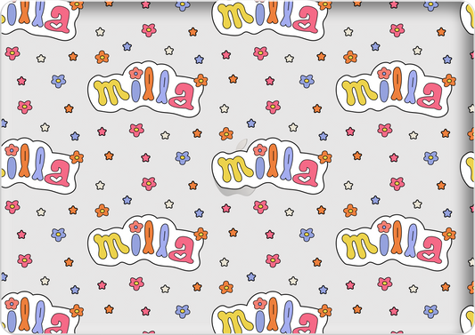 Macbook Snap Case - Adorable monogram 5.0