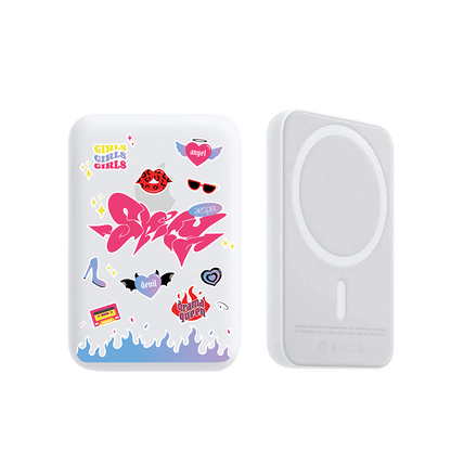 Magnetic Wireless Powerbank - Aespa Spicy