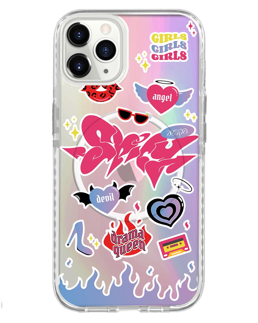 iPhone Rearguard Holo - Aespa Spicy