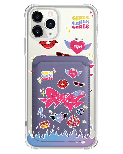 iPhone Magnetic Wallet Case - Aespa Spicy