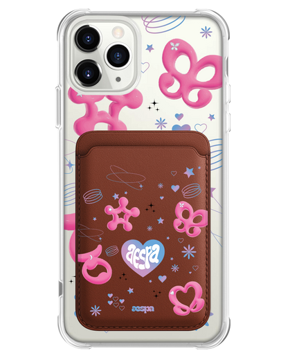 iPhone Magnetic Wallet Case - Aespa Week