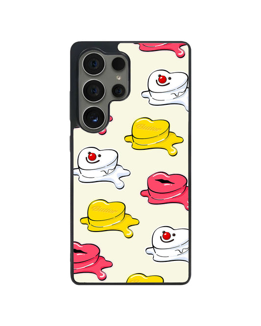 Android Avant-Gloss Grip Case - BTS Butter Sticker Pack