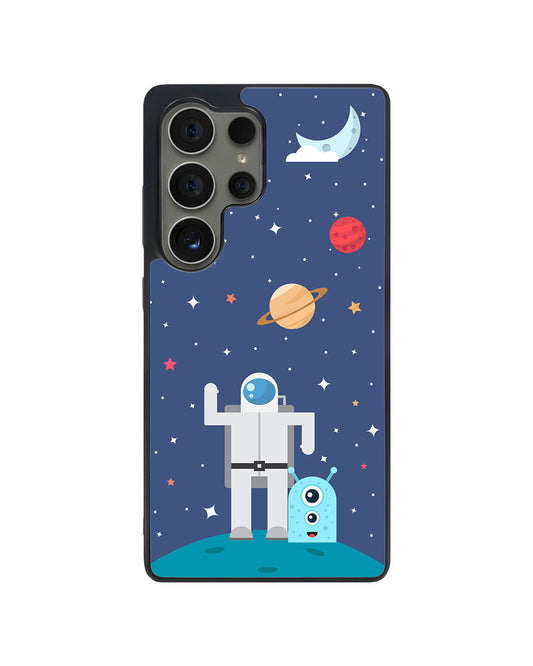 Android Avant-Gloss Grip Case - Blue Alien