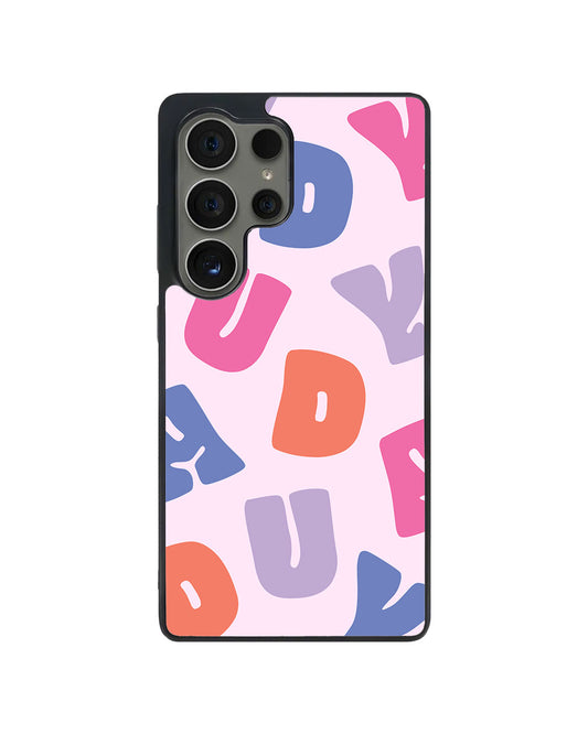 Android Avant-Gloss Grip Case - Chubby Monogram