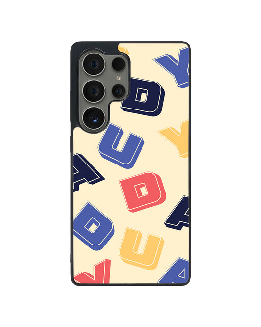 Android Avant-Gloss Grip Case - Cool Monogram
