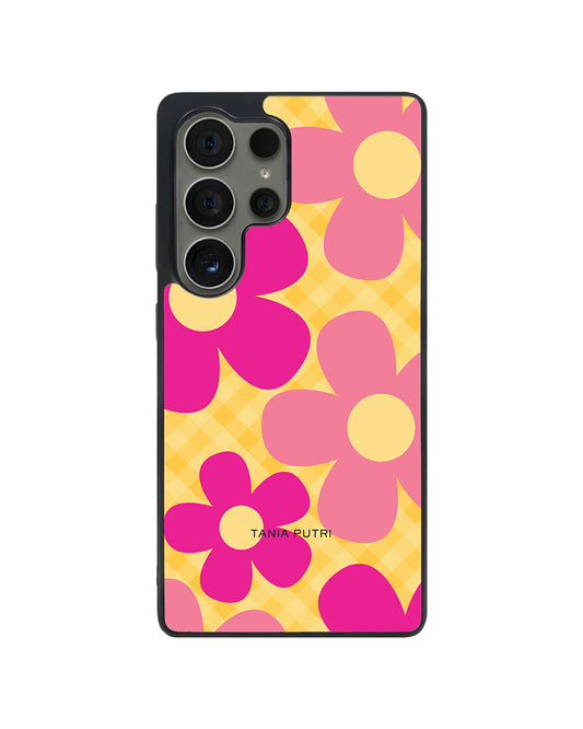 Android Avant-Gloss Grip Case - Daisy Delight