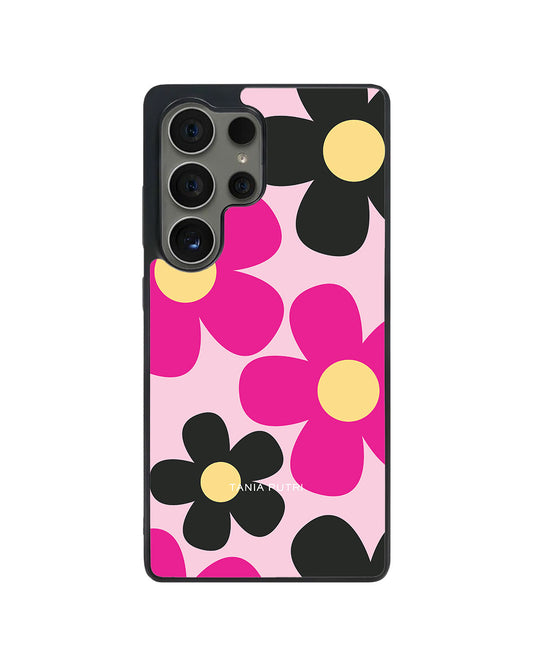 Android Avant-Gloss Grip Case - Daisy Hot Pink