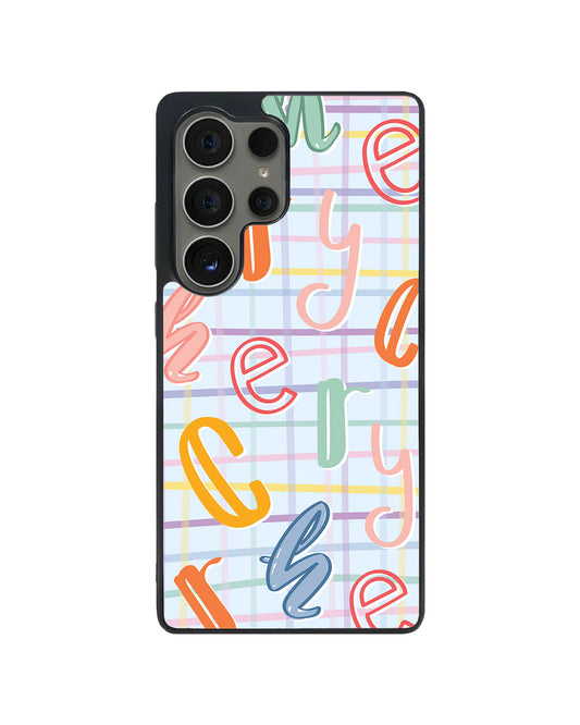 Android Avant-Gloss Grip Case - Doodle Monogram 1.0