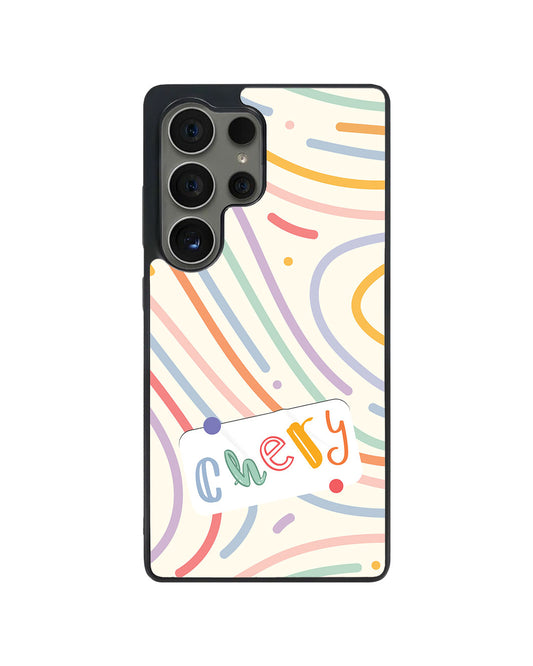 Android Avant-Gloss Grip Case - Doodle Monogram 2.0