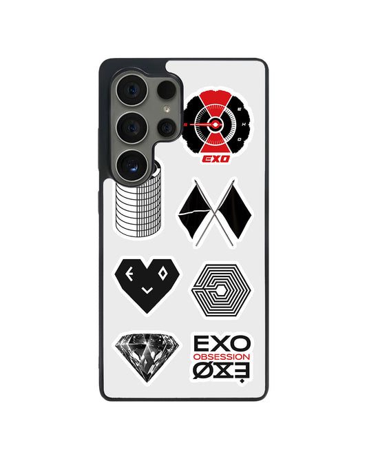 Android Avant-Gloss Grip Case - EXO Sticker Pack