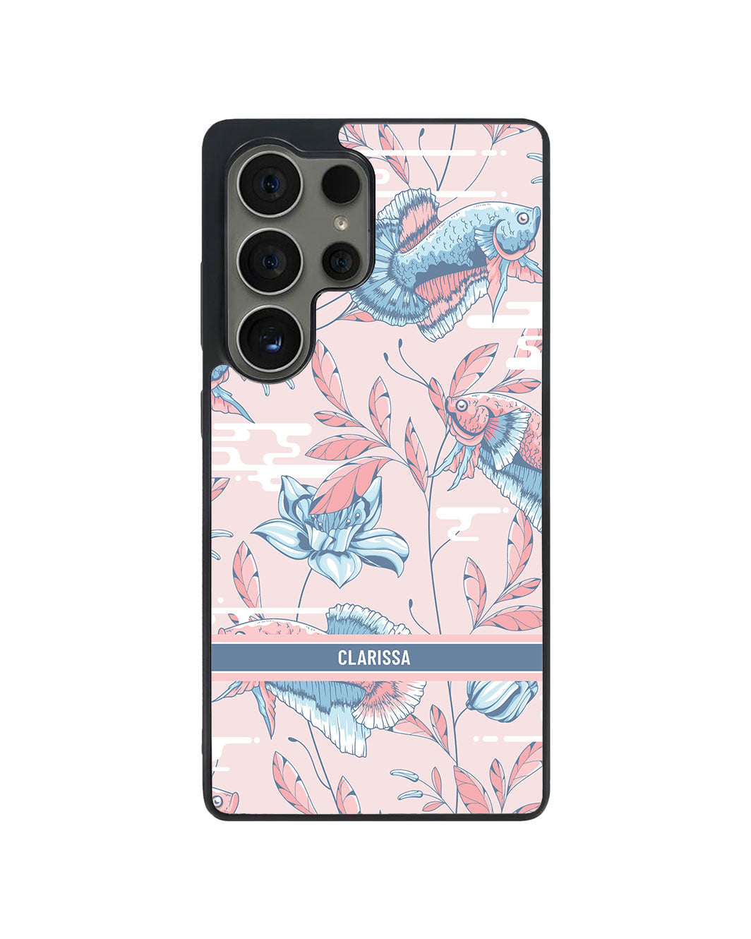 Android Avant-Gloss Grip Case - Fish & Floral 3.0