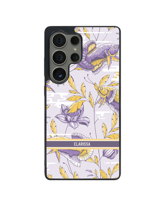 Android Avant-Gloss Grip Case - Fish & Floral 5.0
