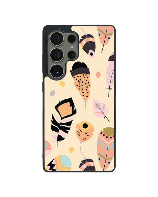 Android Avant-Gloss Grip Case - Feathers