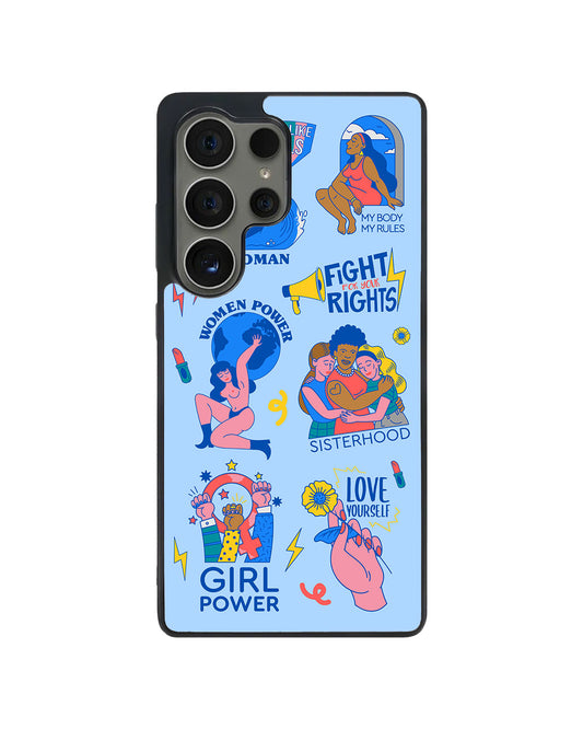 Android Avant-Gloss Grip Case - Girl Power 2.0