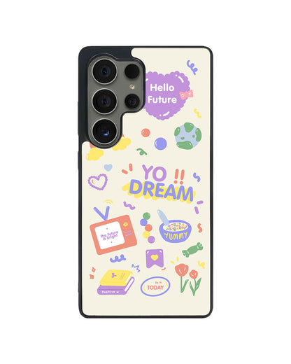 Android Avant-Gloss Grip Case - Hello Future