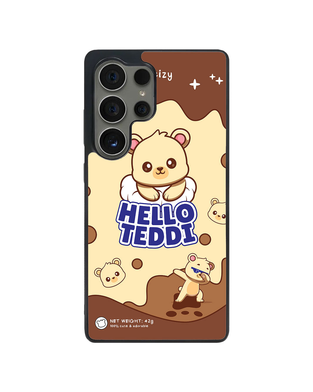 Android Avant-Gloss Grip Case - Hello Teddy 1.0