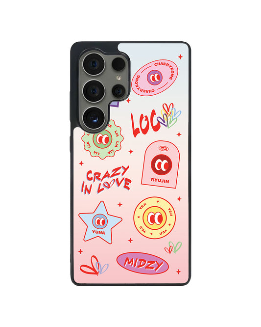 Android Avant-Gloss Grip Case - ITZY Sticker Pack