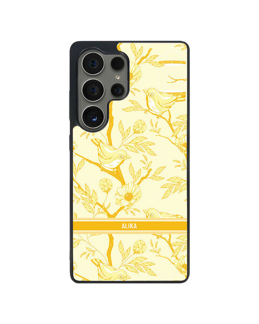 Android Avant-Gloss Grip Case - Lovebird Monochrome 2.0