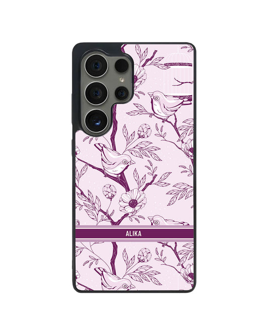 Android Avant-Gloss Grip Case - Lovebird Monochrome 5.0