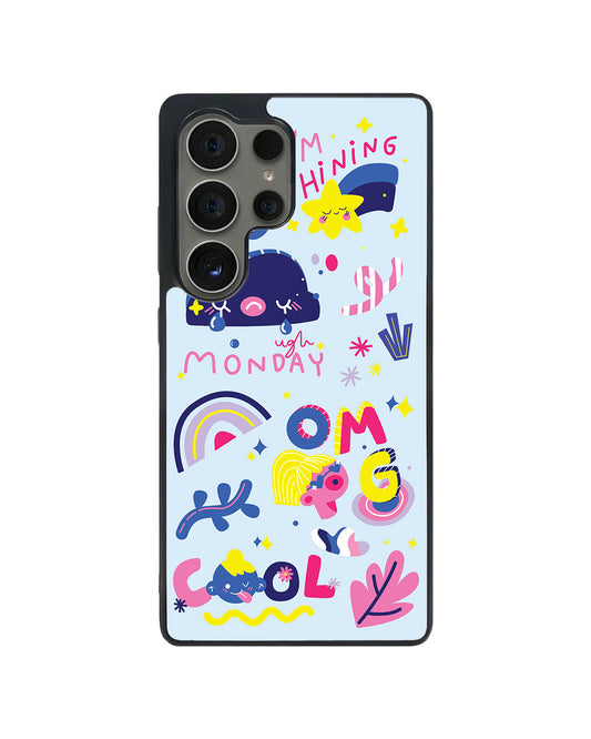 Android Avant-Gloss Grip Case - Monday My Day