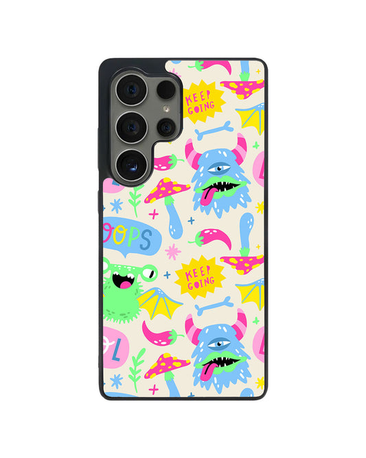Android Avant-Gloss Grip Case - Monster Say Keep Going