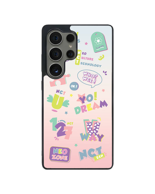 Android Avant-Gloss Grip Case - NCT Sticker Pack