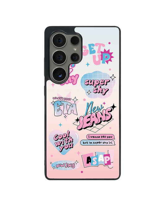 Android Avant-Gloss Grip Case - New Jeans Super Shy
