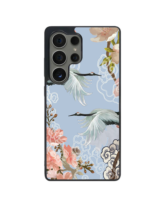 Android Avant-Gloss Grip Case - Oil Painting Birds
