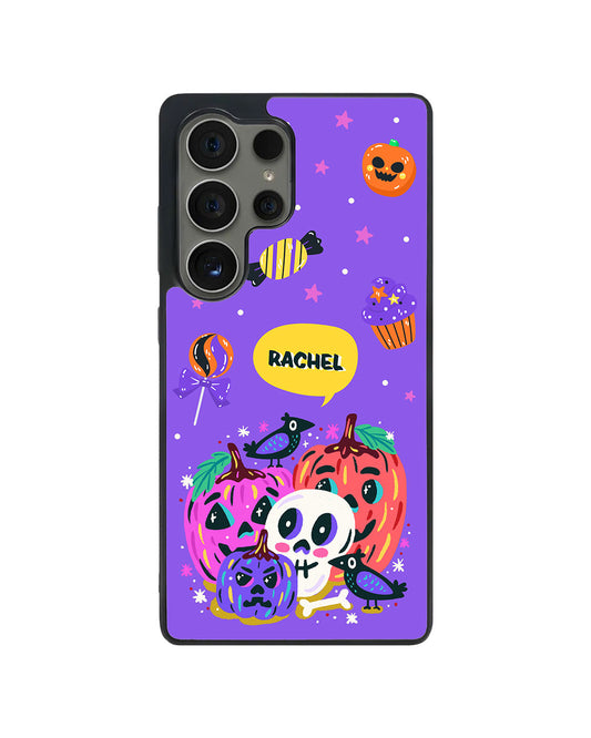 Android Avant-Gloss Grip Case - Pumpkins Monster