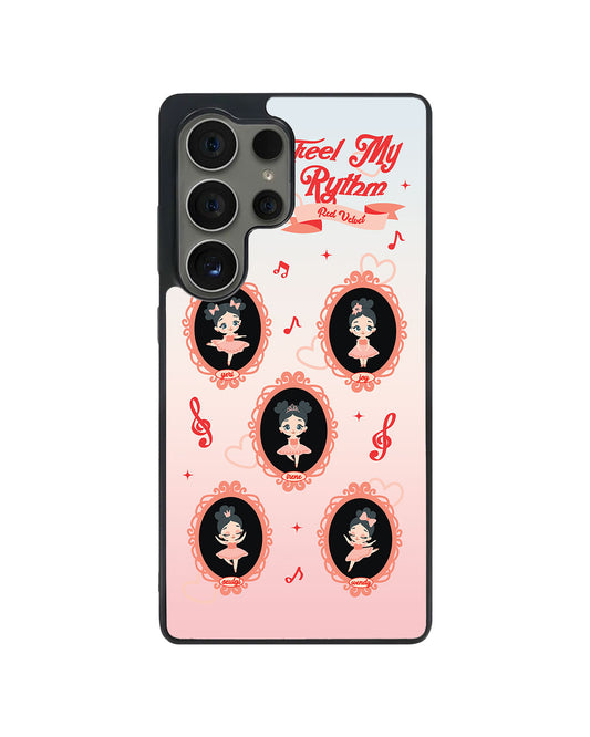 Android Avant-Gloss Grip Case - Red Velvet Feel My Rhythm