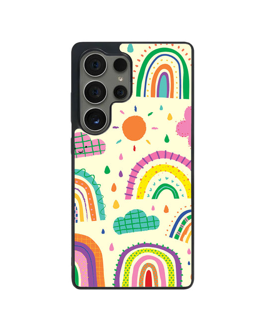 Android Avant-Gloss Grip Case - Rainbow