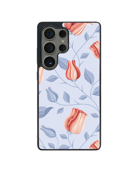 Android Avant-Gloss Grip Case - Red Tulips