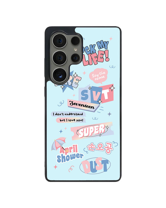 Android Avant-Gloss Grip Case - Seventeen Super