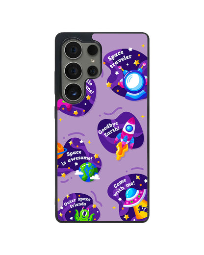 Android Avant-Gloss Grip Case - Space Traveller