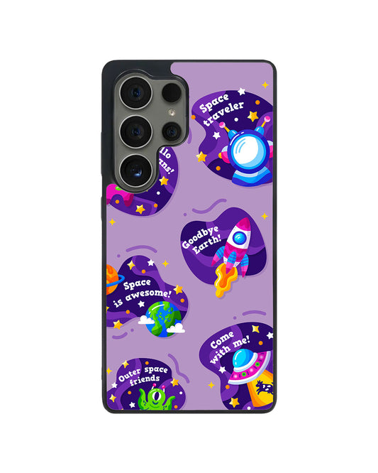 Android Avant-Gloss Grip Case - Space Traveller