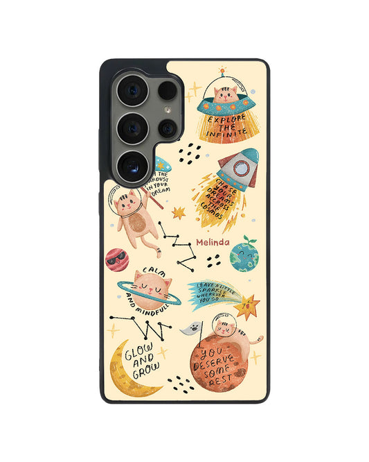 Android Avant-Gloss Grip Case - Spaceship