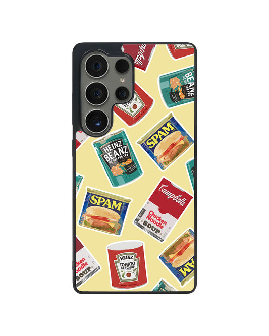 Android Avant-Gloss Grip Case - Tinned Food