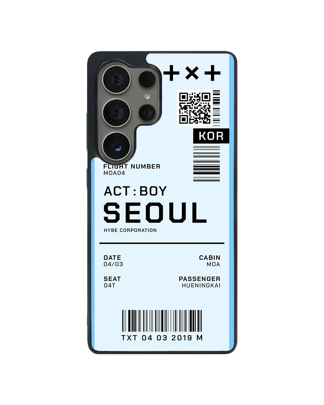 Android Avant-Gloss Grip Case - TXT Ticket