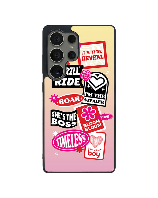Android Avant-Gloss Grip Case - The Boyz Song Sticker Pack