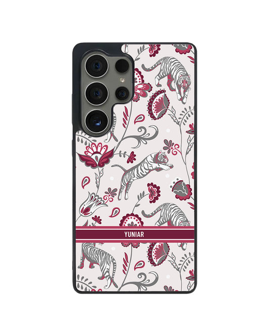 Android Avant-Gloss Grip Case - Tiger & Floral 6.0